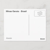 Camiseta Minas Gerais Brasil Briefkaart (Achterkant)