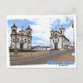 Camiseta Minas Gerais Brasil Briefkaart