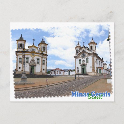 Camiseta Minas Gerais Brasil Briefkaart (Voorkant)