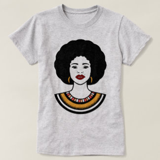 Camiseta moda afro t-shirt