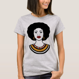 Camiseta moda afro t-shirt