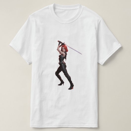 Camiseta mulher da luta t-shirt (Design voorkant)