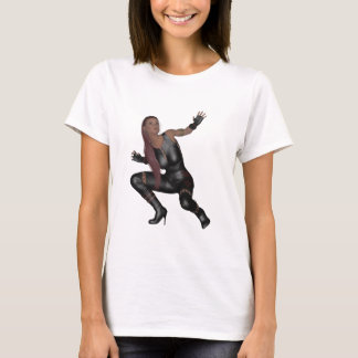 Camiseta mulher do rock t-shirt