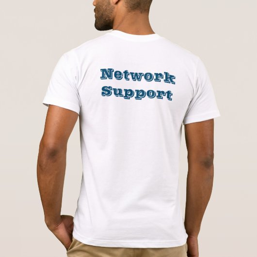 Camiseta network support t-shirt (Achterkant)