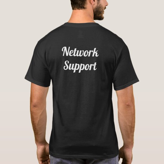 Camiseta network support t-shirt (Achterkant)