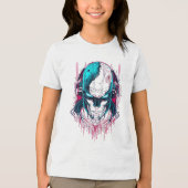 Camiseta para adolescente Tri-Blend shirt (Voorkant)