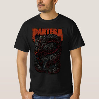 Camiseta preta banda Pantera T-shirt