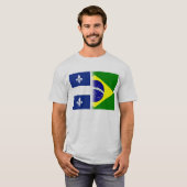 Camiseta Quebec Brasil T-shirt (Voorkant volledig)