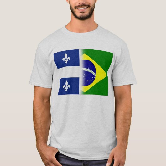 Camiseta Quebec Brasil T-shirt (Voorkant)