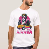 camiseta retro unisex blanca t-shirt (Voorkant)