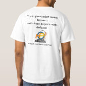 Camiseta Sinceridade do Pescador2 T-shirt (Achterkant)