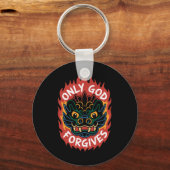 Camiseta Sólo Dios Perdona1 Sleutelhanger (Voorkant)