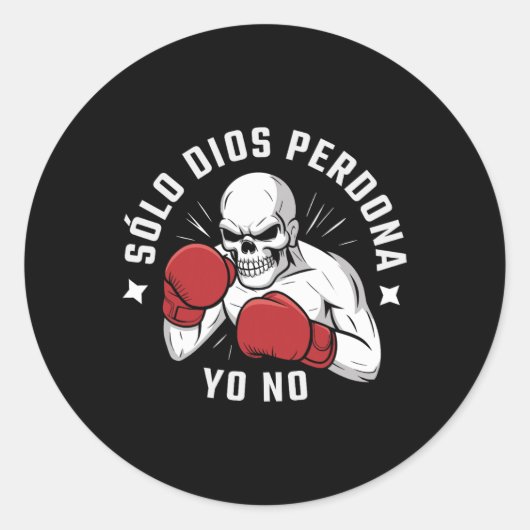 Camiseta Sólo Dios Perdona Ronde Sticker (Voorkant)