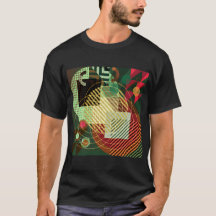 Camiseta unisex diseño arte geométrico original
