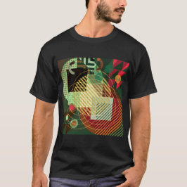 Camiseta unisex diseño arte geométrico original t-shirt