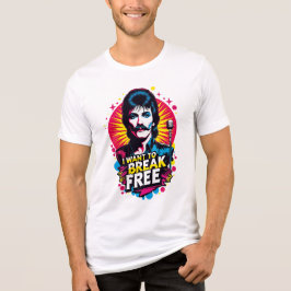 Camiseta unisex I Want to Break Free Tri-Blend Shirt