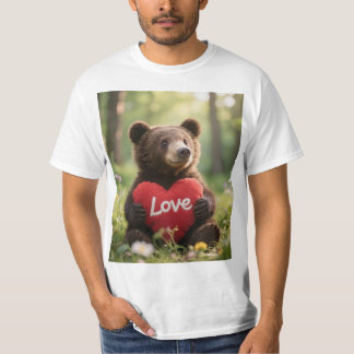 Camiseta ursinho fofo t-shirt