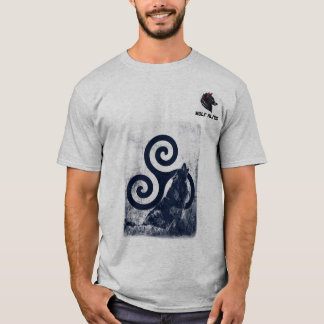 Camiseta Wolf Alpha, Cinza T-shirt
