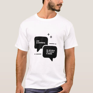 Camisetas Cristianas Modernas Dios Si Contesta T-shirt