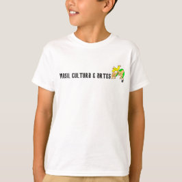 Camisetas para crianças com desenhos de capoeira t-shirt