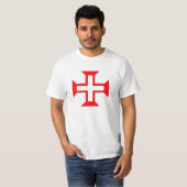 Camisia Crucis Militiae Ordinis Christi T-shirt (Voorkant volledig)