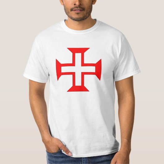 Camisia Crucis Militiae Ordinis Christi T-shirt (Voorkant)