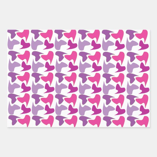 Cammo Designer Wrapping Paper Set van 3 vellen. (Voorkant 2)