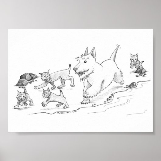 Cammy en de Kittens Poster (Voorkant)