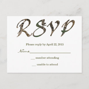 Camo Ampersand Reply briefkaart