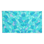 Camo Aqua Kussensloop (Achterkant-Rechts)