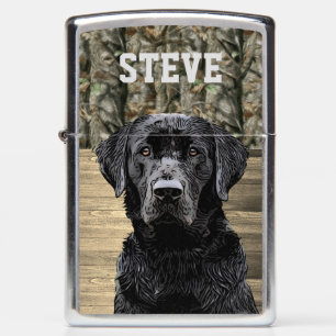 Camo Black Lab Hondenras Dierbenaming