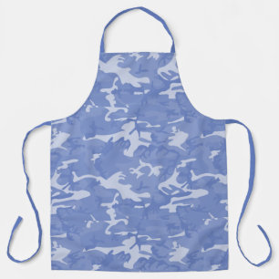 Camo Blauwe Schort