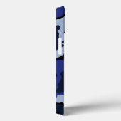 Camo bleu, iPhone 6/6s Tough Xtreme Coque (Verso / Droite)