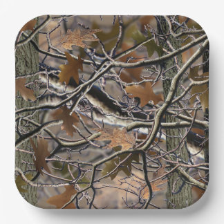 Camo Borden, ideaal voor alle evenementen, feesten Papieren Bordje