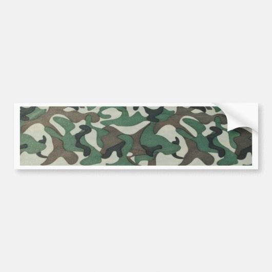 Camo Bumpersticker (Voorkant)
