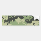 Camo Bumpersticker (Voorkant)