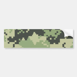 Camo Bumpersticker
