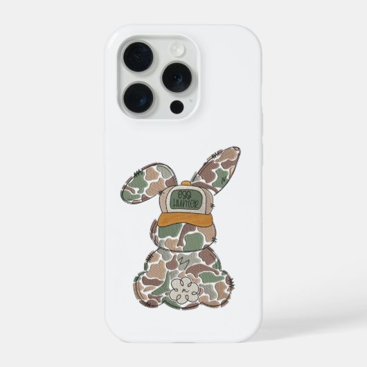 Camo Bunny Design  | Easter Egg Hunter CASE iPhone Hoesje (Achterkant)