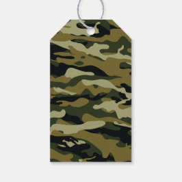 Camo Cadeaulabel