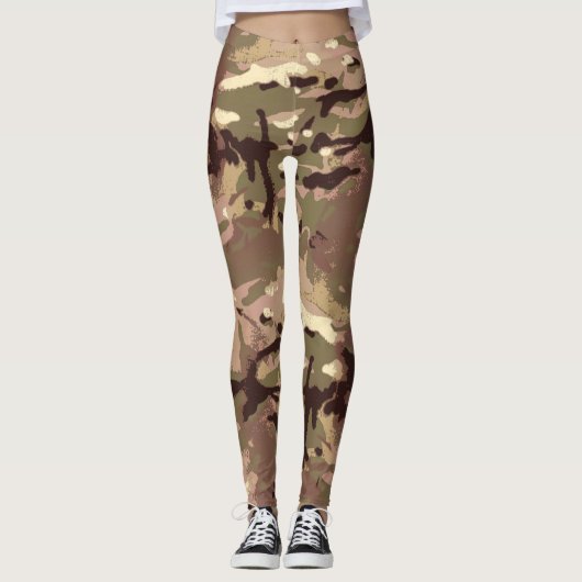 Camo Camo, waar is Art Thou? LIDJ-ontwerp. Leggings (Voorkant)