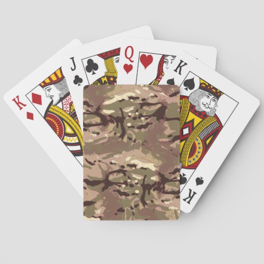 Camo Camo, waar is Art Thou? LIDJ-ontwerp. Pokerkaarten (Achterkant)