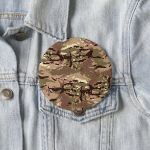 Camo Camo, waar is Art Thou? LIDJ-ontwerp. Ronde Button 4,0 Cm