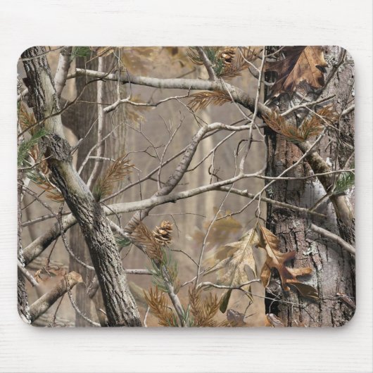 Camo Camouflage Hunting Real Tree Hunter Muismat (Voorkant)