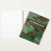 Camo Camouflage Militaire Nom Monogramme (Devant avec enveloppe)