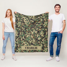 Camo camouflage patroon gepersonaliseerde naam