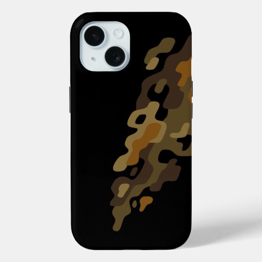  Camo Camouflage Streak Bruin Case-Mate iPhone Case (Achterkant)