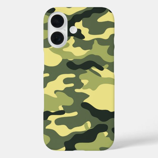 Camo Camping Hunting Green Camouflage Case-Mate iPhone Case (Achterkant)