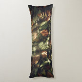 Camo Canopy - Een rustige bosvlucht Lichaamskussen (Achterkant (Verticaal))