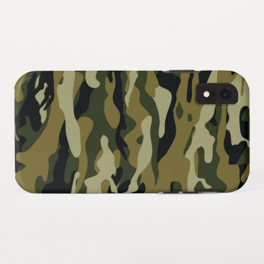 Camo Case-Mate iPhone Case (Achterkant (horizontaal))
