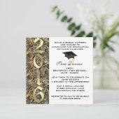 Camo Classic Elegant 2016 Graduation Invitation (Debout devant)